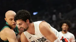 דני אבדיה, פורטלנד בלייזרס מול בוסטון סלטיקס