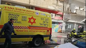 גבר נפצע מקריסת מרפסת, הרצל, תל אביב, 29 בדצמבר 2025