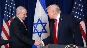 פגישת טראמפ נתניהו