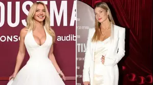 עדי הימלבלוי / סידני סוויני בפרמיירה לסרט "עוזרת בית". דצמבר 2025