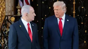 פגישת טראמפ נתניהו