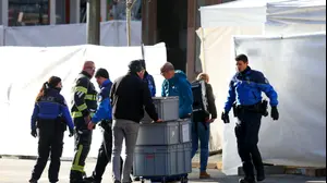 זירת פיצוץ באתר סקי,קרנס מונטנה, שוויץ, 1 בינואר 2026