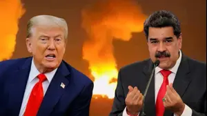 גרפיקה ניקולאס מדורו דונלד טראמפ