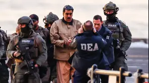 נשיא ונצואלה, ניקולאס מדורו, בדרכו לבית המשפט של ארצות הברית, 6 בינואר 2026