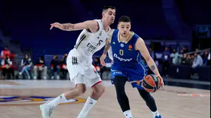 שחקן מכבי תל אביב, איפה לונדברג, מול שחקן ריאל מדריד, אלברטו אבלדה