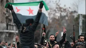 כוחות הממשל חוגגים את נסיגת הכורדים מהעיר חאלב, סוריה, 10 בינואר 2026