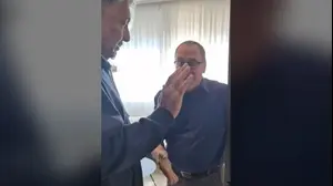 פרופ' חיימוביץ והמפגינים