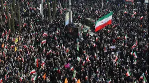 הפגנות בעד הממשל טהראן, איראן, 12 בינואר 2026