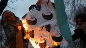 המחאות נגד המשטר האיראני. 13 בינואר 2026