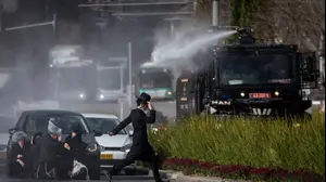 מחאות חרדים נגד הכוונה לבצע נתיחה בפעוטות, ירושלים, 20 בינואר 2026