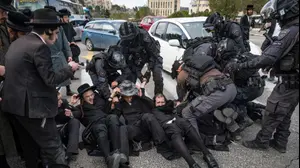 מחאות חרדים נגד הכוונה לבצע נתיחה בפעוטות, ירושלים, 20 בינואר 2026