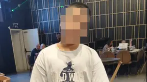 תלמיד בבית ספר לחינוך מיוחד בתל אביב