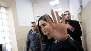 רינת סבן בדיון לגבי אי קידומה במשטרה , בימ"ש מחוזי ירושלים