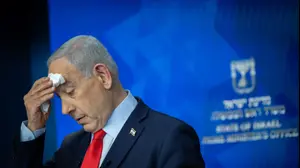 ראש הממשלה בנימין נתניהו בהצהרה לתקשורת לאחר החזרת רן גואילי , 27 בינואר 2026