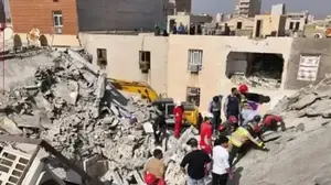 זירת הפיצוץ באהוואז