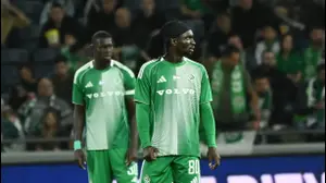 פיטר אגבה שחקן מכבי חיפה מאוכזב