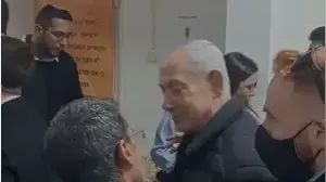 ראש הממשלה בנימין נתניהו מגיע לישיבת הממשלה בקריית שמונה, 1 בפברואר 2026