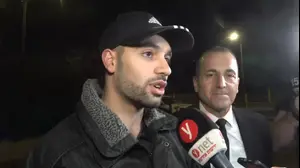 מרדכי דוד מובא לחקירה, תחנת המשטרה צפון ת"א