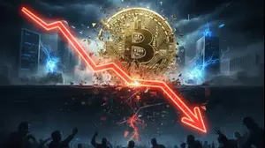 ביטקוין יורד, גרף למטה, קריפטו