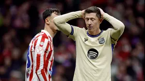 שחקן ברצלונה רוברט לבנדובסקי