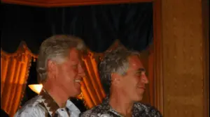 ביל קלינטון וג'פרי אפשטיין