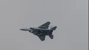 מטוס חיל האוויר הישראלי בזמן שיגור טילים מאיראן
28 בפברואר 2026