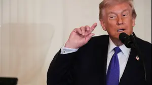 נשיא ארה"ב דולנד טראמפ, טקס הענקת מדליית כבוד, וושינגטון, ארה"ב, 2 במרץ 2026