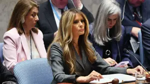 מלניה טראמפ בראש ישיבת מועצת הביטחון של האו"ם