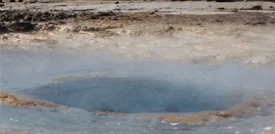 התפרצות גייזר