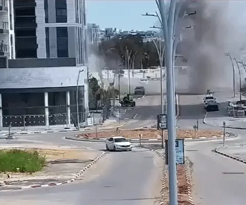 תיעוד רגע נפילה, אור יהודה, 9 במרץ 2026