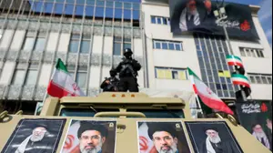 הפגנת תמיכה במנהיג מוג'תבא חמינאי, טהרן, איראן, 9 במרץ 2026