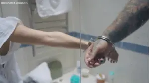 צ'רלי ורוב מתקלחים יחד