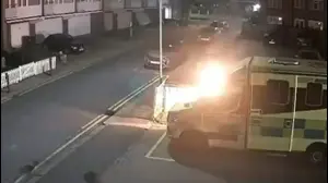 שריפת האמבולנסים בלונדון