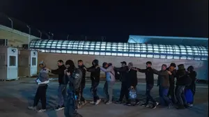 מעצר שב"חים פלסטינים שחצו את הגדר באיזור ירושלים, 22 במרץ 2026