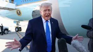 נשיא ארה"ב, דונלד טראמפ, פלורידה, ארה"ב, 23 במרץ 2026