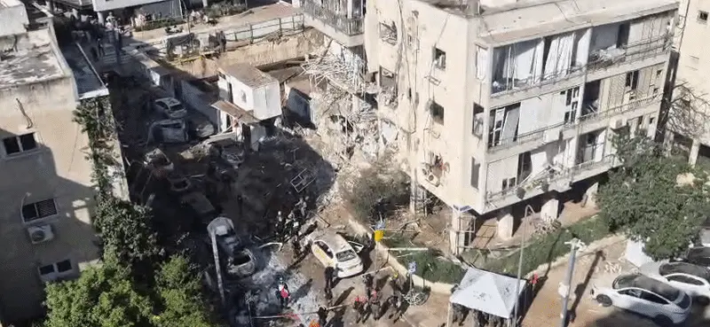 זירת נפילה, ת"א, 24 במרץ 2026