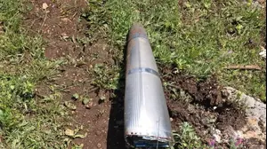 שברי טיל ביערות קק"ל