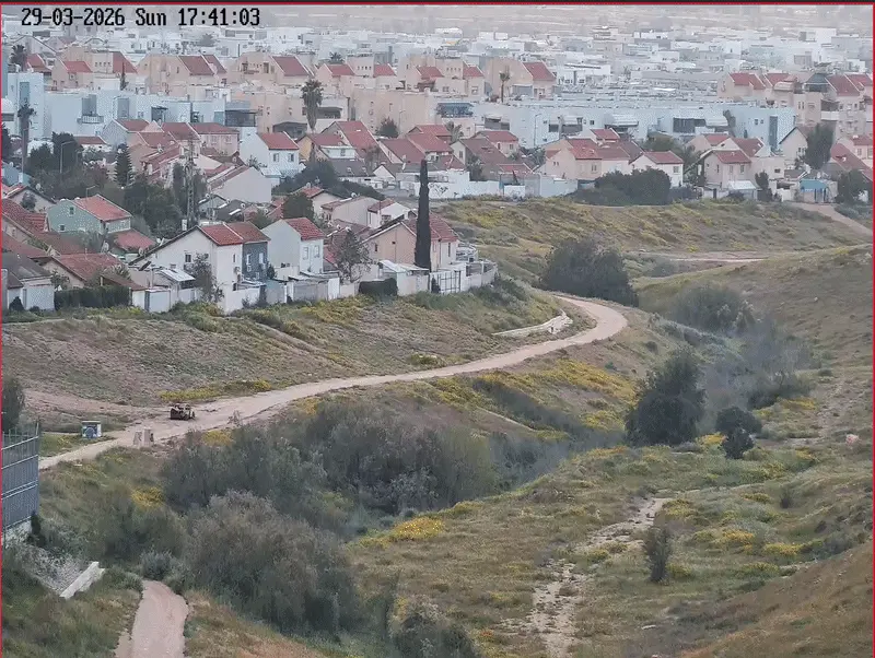 תיעוד חדש מרגע הנפילה בבאר שבע