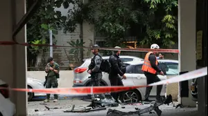 זירת נפילה בתל אביב