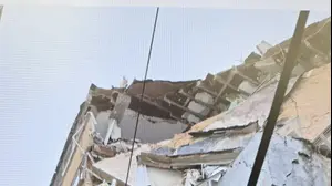 קריסת מבנה בתל אביב