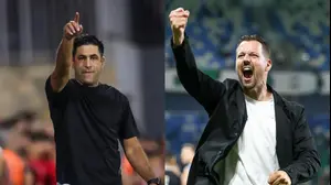 עומר פרץ מאמן הפועל פתח תקוה, אליניב ברדה מאמן הפועל תל אביב