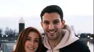 ירון לישינסקי ובת זוגו שרה מילגרם, שנרצחו בפיגוע ירי בוושינגטון, ארה"ב