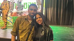 סמ"ר בן כהן ז"ל עם אחותו שי