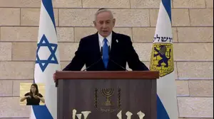 אירוע יום הזיכרון לחללי מערכות ישראל ונפגעי פעולות האיבה –  בהשתתפות ראש הממשלה בנימין נתניהו. בבית יד לבנים
