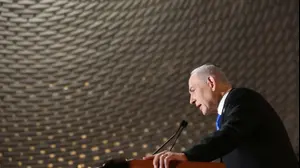 רה"מ בנימין נתניהו, נשיא המדינה יצחק הרצוג, מיכל הרצוג, טקס יום הזיכרון לחללי צה"ל, הר הרצל, 21 באפריל 2026