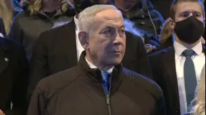 ראש הממשלה בנימין נתניהו בטקס הדלקת המשואות, ערב יום העצמאות ה-78, 21 באפריל 2026