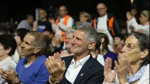 יאיר גולן בטקס המשואות האלטרנטיבי, רחבת מוזיאון תל אביב, 21 באפריל 2026