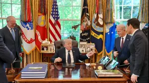 שיחות השלום בין לבנון לישראל בבית הלבן. 24.4.26