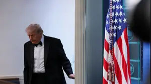 נשיא ארצות הברית דונלד טראמפ