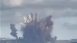 רגע פיצוץ המנהרה בלבנון